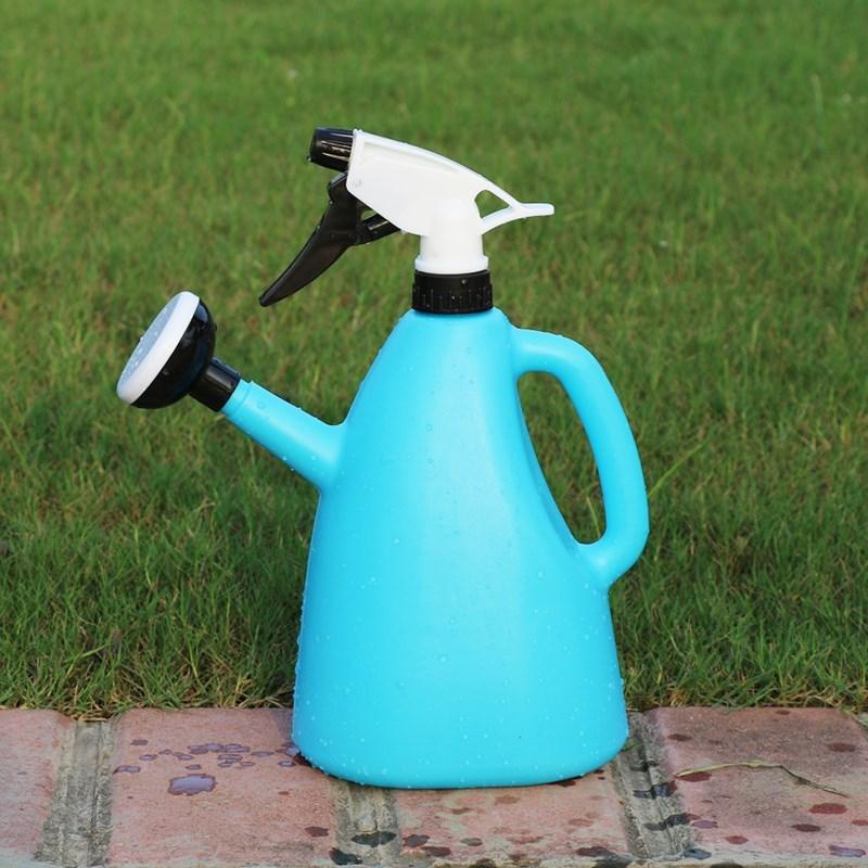 Пластиковая лейка, горшок, садовые принадлежности, садовые растения, регулируемый распылитель давления, лейка для полива, комнатный распылитель для цветов, 1 л, для дома