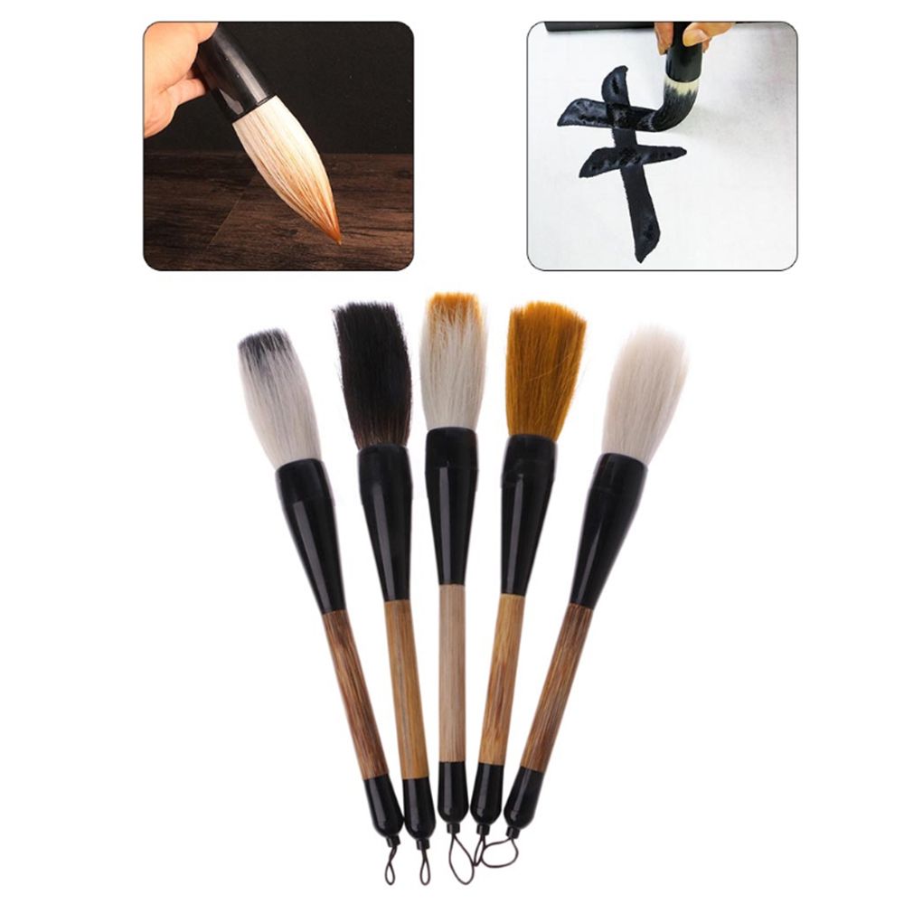 Durable Art Stationery Calligraphy Brush Paint Brush Goat Hair Brush Pen