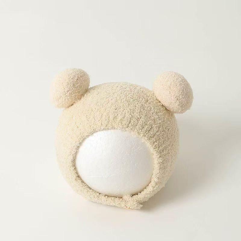 Autumn and winter new baby hats super cute funny wool ear protectors 0-30 months boys and girls baby warm hats