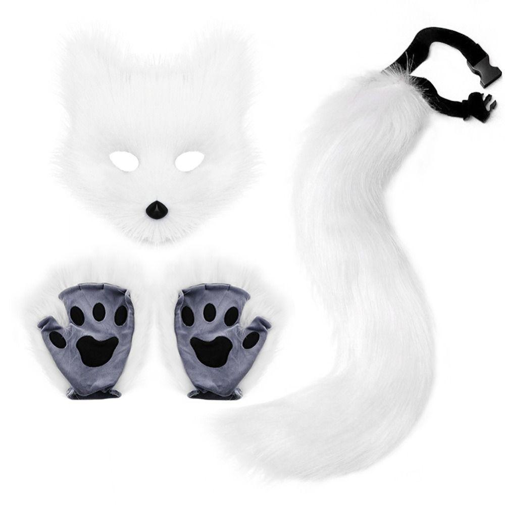 1set Plush Halloween Cosplay Accessories Claw Animal Cosplay Props  Halloween