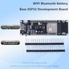 Плата ESP32 с питанием от аккумулятора 18650, модуль WIFI Bluetooth с зарядкой 0,5 А и полным выводом пинов