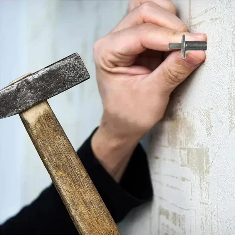 Стальной сердечник алюминиевая оболочка ударная заклепка плоская круглая головка ударного типа распорная заклепка полукруглая головка полая ударная заклепка материал из алюминиевого сплава