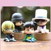 Detective Conan Pvc Figure Set Of 4 Collectible Toys For Kids And Teens Playroom Decor