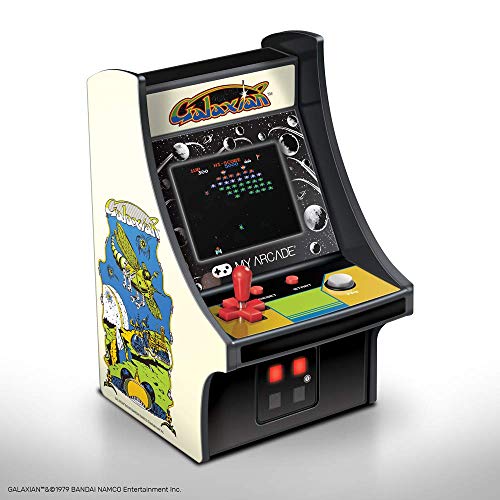 MyArcade 6,75-дюймовая ретро-мини-игра Galaxian Белый и Черный DGUNL-3223