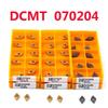 10 шт DCMT070204 US735/UE6020/VP15TF твердосплавная вставка токарный режущий инструмент с ЧПУ