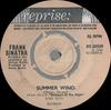 7-дюймовая пластинка Фрэнк Синатра Summer Wind You Make Me Feel So Y RS20509 Reprise Records 1966 Великобритания Джаз Б/у