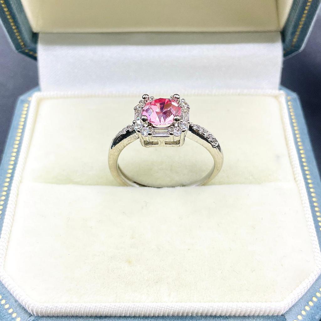 Квадратная заготовка кольца 6,2 мм с круглым заостренным основанием для самостоятельной установки бриллиантов Хуацзы – Стильная и высококлассная