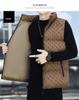 Хлопковый жилет, мужская осенне-зимняя модная куртка без рукавов с открытыми плечами, молодежная утолщенная теплая хлопковая одежда, майка