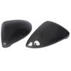 2PCS Rearview Mirror Cover Carbon Fiber Replaceable Backing Car Replacement for MK7 MK7.5 R