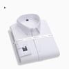 Oxford Spun 100% Pure Cotton Shirt Men'S Long Sleeved Shirt Professional Workwear Shirt All Cotton Premium White Shirt