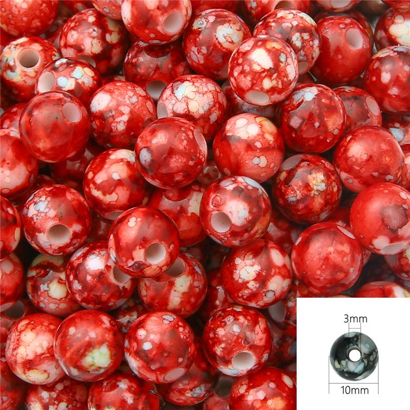 Креативные серьги, браслет, материал ABS 12 мм/10 мм/8 мм, 30/50/100 шт., искусственный жемчуг, ручная работа, аксессуары для украшений своими руками, акриловые цветочные круглые бусины