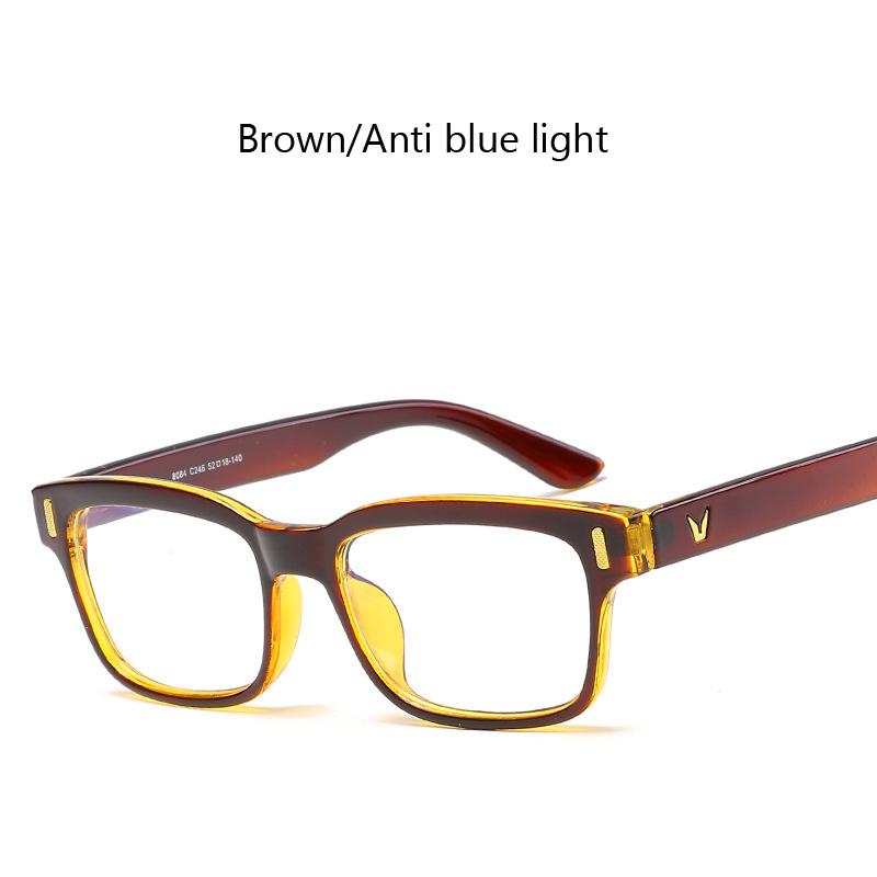 Унисекс игровые очки компьютер против усталости синий свет блокировка УФ-защиты V-образные очки