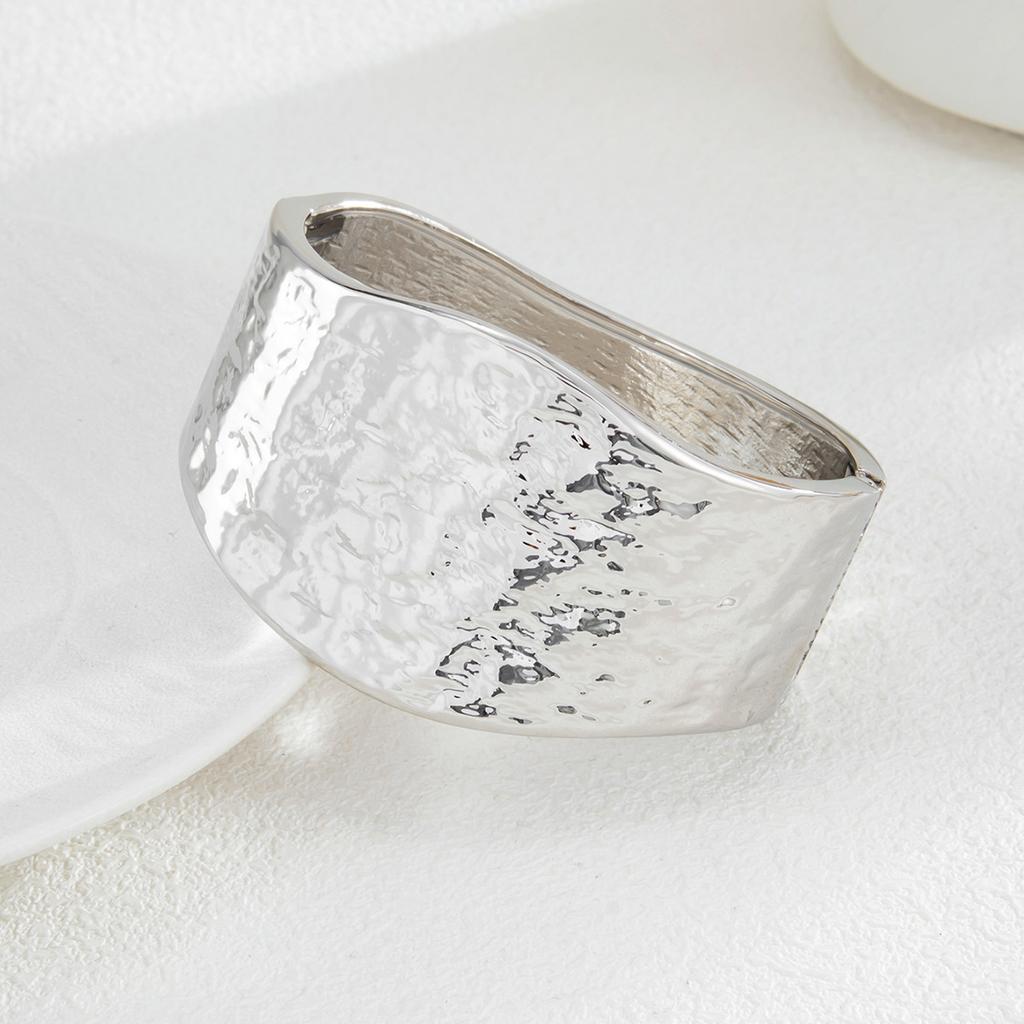 Accessories Punk Hammer Wide Face Bracelet Hip Hop Style Irregular Fashion Open Bracelet Bracelet