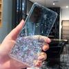 Роскошный блестящий чехол для Huawei P30 P40 P50 P20 Pro Lite Прозрачный мягкий чехол для Huawei P9 P10 Plus Противоударный чехол для задней крышки