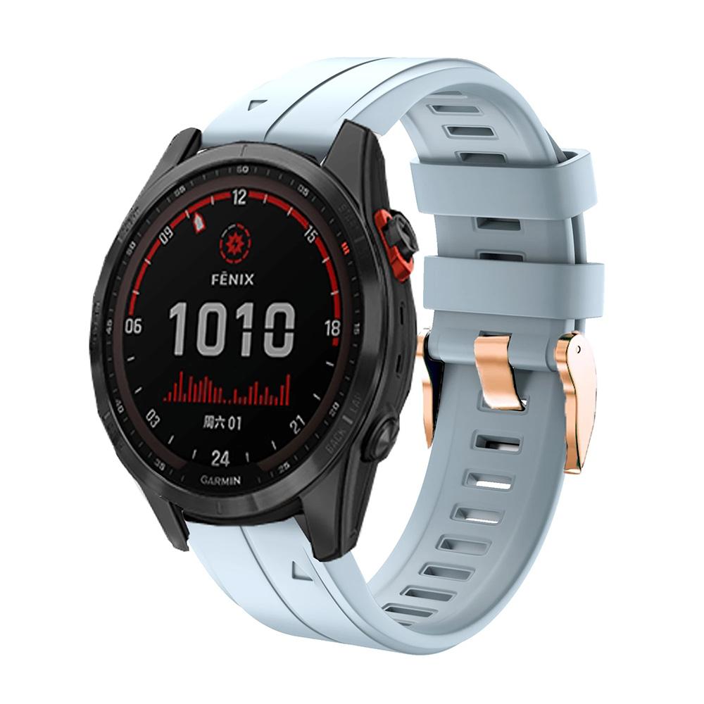 Быстросъемный ремешок 20 мм для часов Garmin Fenix Approach S70(42мм)7S Pro Solar/6S 5S Plus Силиконовый ремешок Epix Pro Gen 2 42мм Mk2S Ремешок