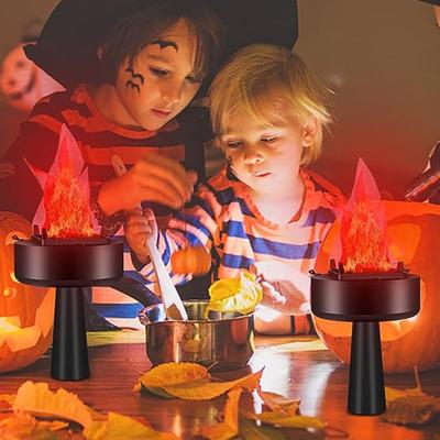3D электрическая лампа с искусственным пламенем, реалистично выглядящая USB перезаряжаемая портативная поддельная лампа с пламенем для костра, украшение для вечеринки