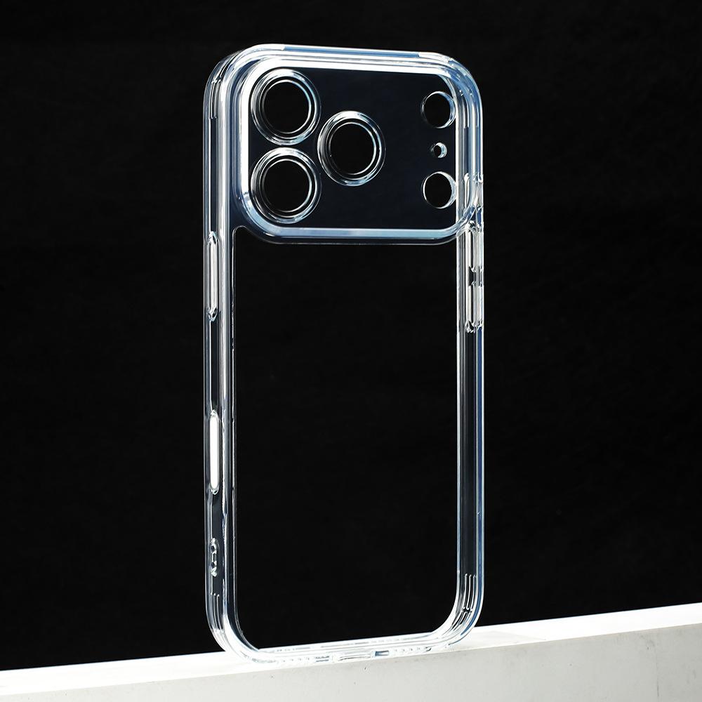 Fine hole high magnetic suction mobile phone case is suitable for Apple 17promax camera touch button all-inclusive anti-drop protective cover