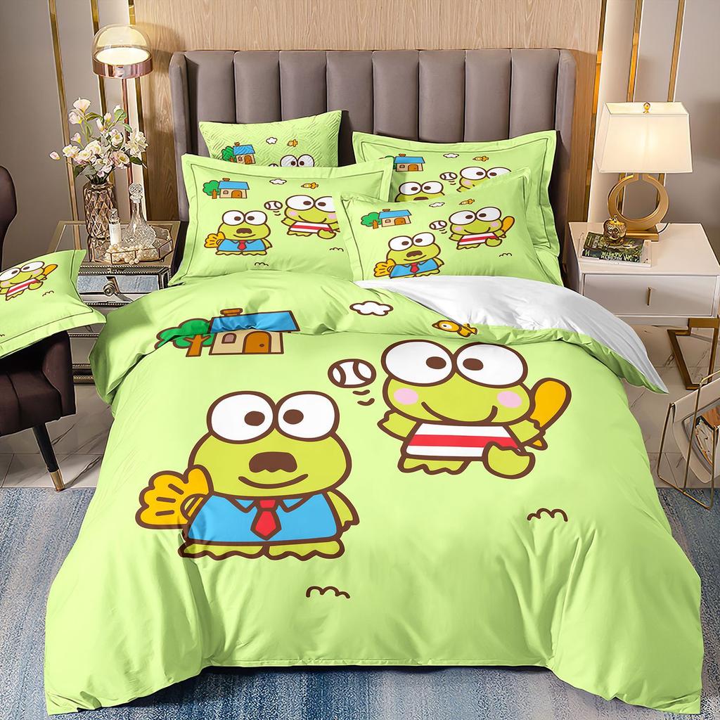 Cartoon Children'S Animation Bedding Three-Piece Set 3D Digital Printing Quilt Cover