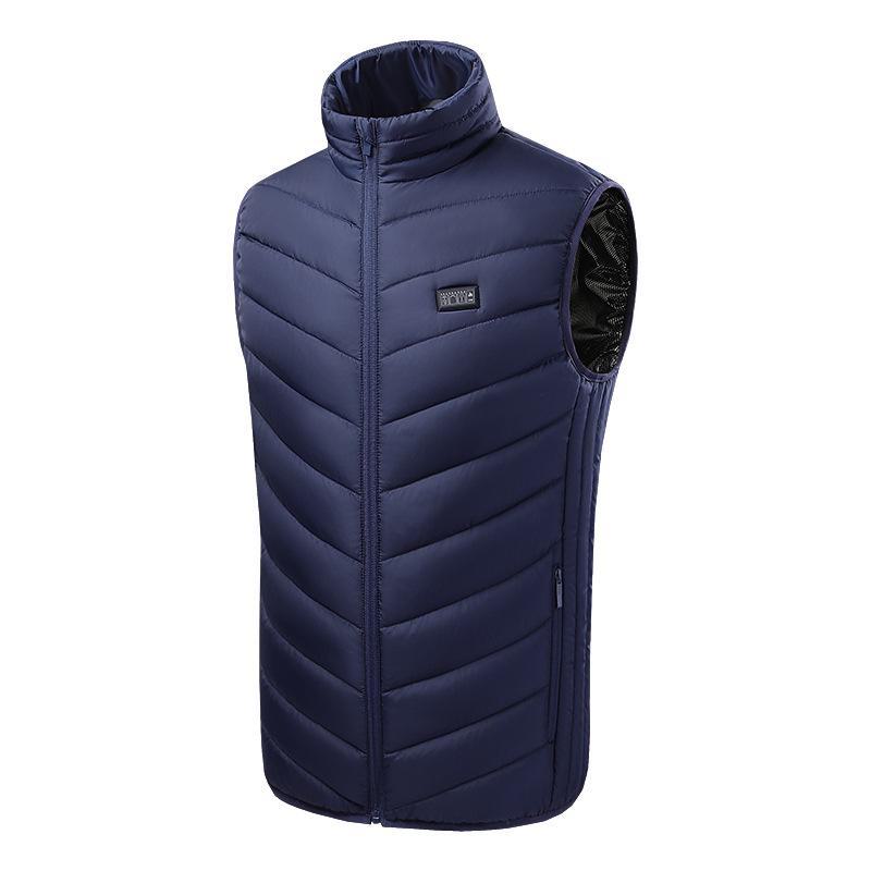 27 District Smart Temperature Control Heated Vest - Унисекс Зимний Электрический Подогреваемый Жилет