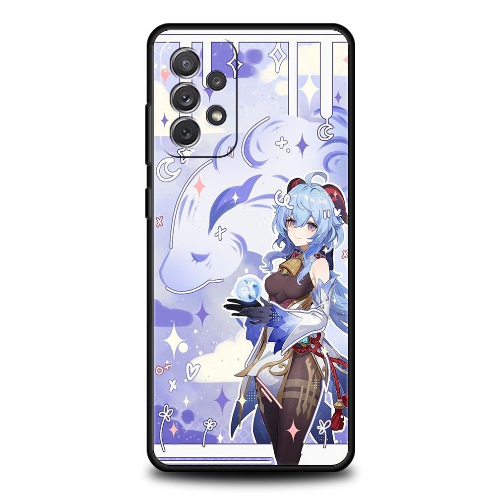 Чехол для телефона Samsung Galaxy A15 A13 A51 A71 A41 A31 A21S A03S A05 A12 A32 A52 A23 A25 A33 A53 A73 5G Обложка Genshin Impact Сяо