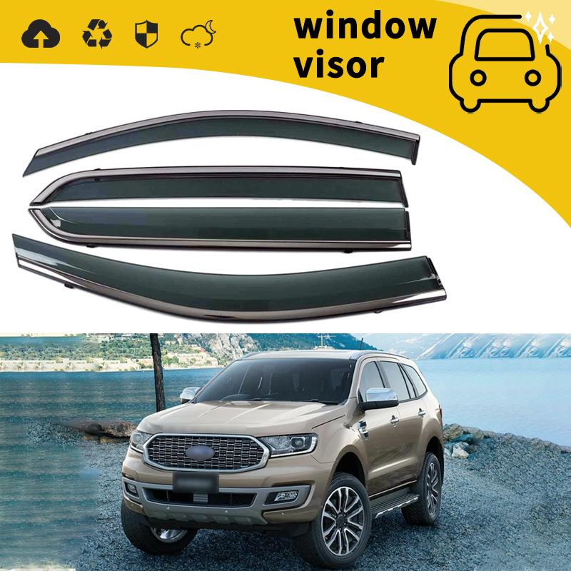 Дефлектор-козырек на боковое стекло (ветровик) для Ford Everest/Taurus/Territory 2015-17 гг.