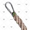 Полиэстеровая веревка для скалолазания и перетягивания каната со стальным крюком
