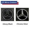 C200 E200 For Mercedes Benz Front Grille Star Emblem Logo For Mercedes Benz A/C/S/SL/CLA/CLS 17-23 W205 W177 W217 R231 W118 C257