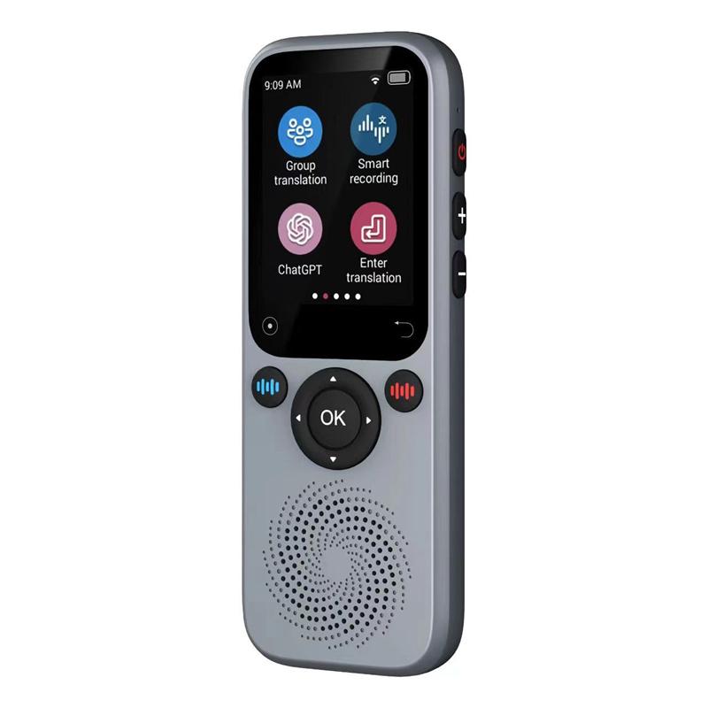S20 AI Translator Device Supports 138 Languages Intelligent Translator ChatGPT Real-time Voice Recording Text Translate Machine