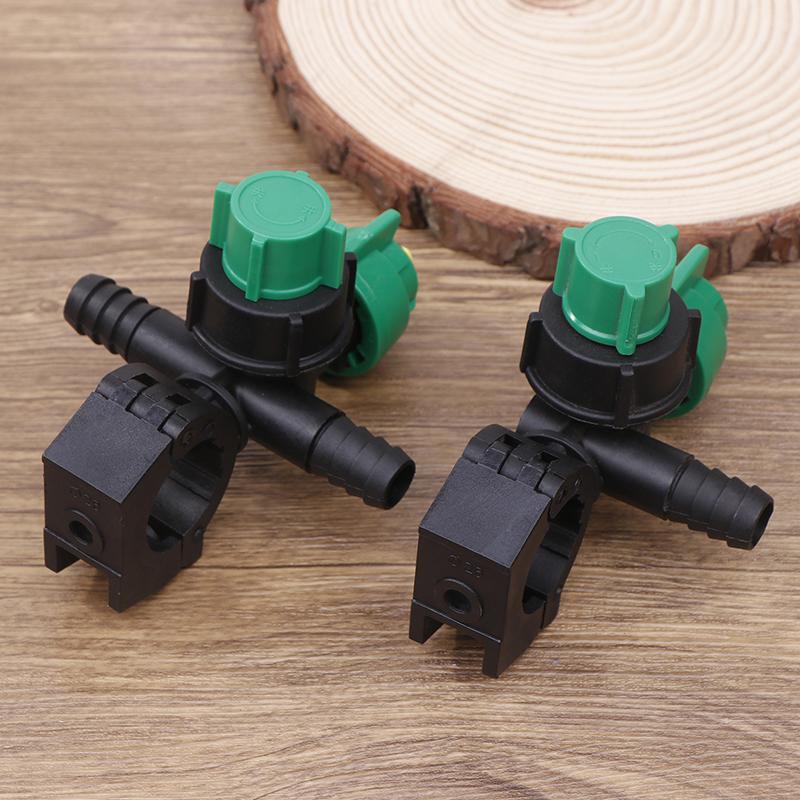 1Pc External Thread Agricultural Sprayer Fan Shaped Adjustable Nozzle For Garden Irrigation Tubing