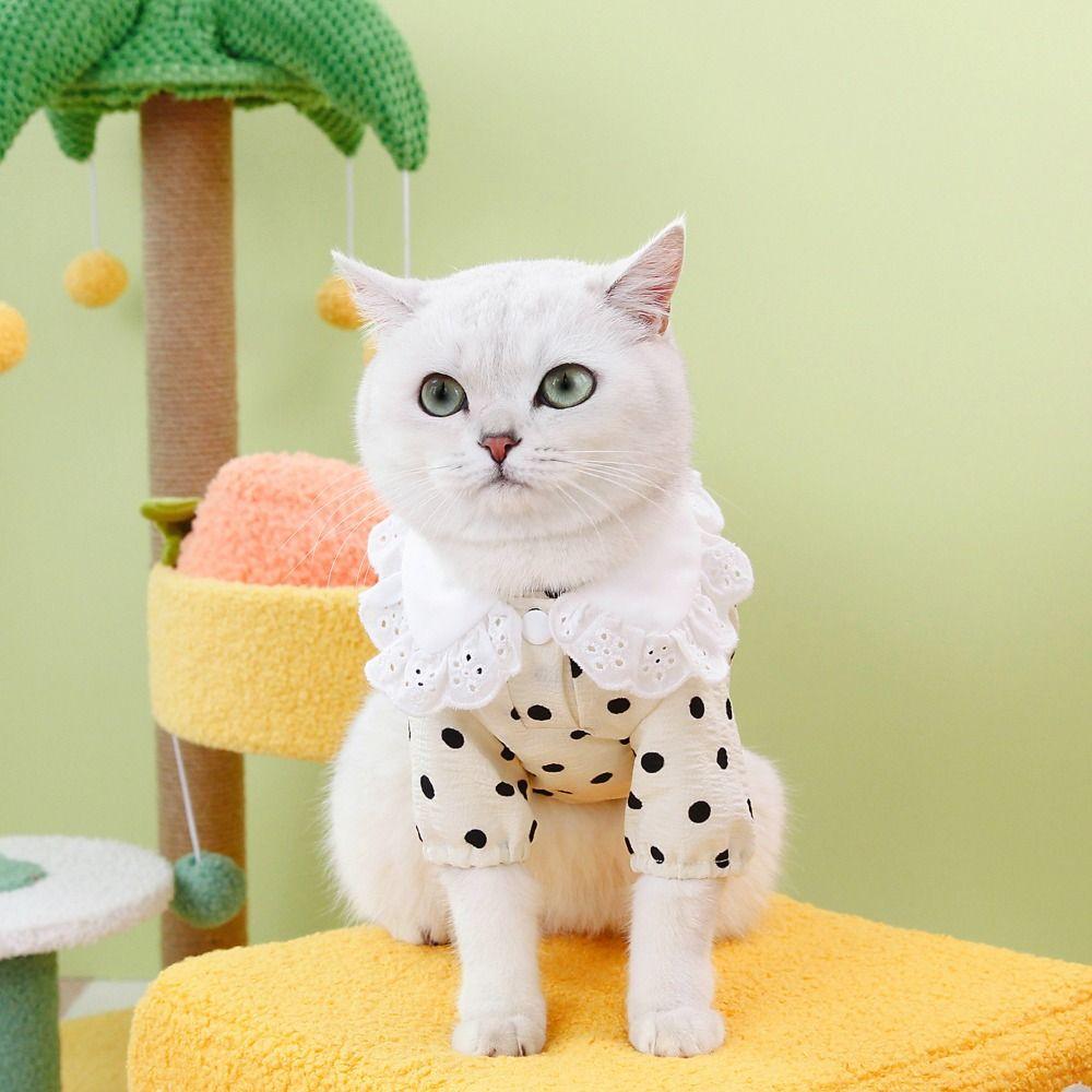 Fashion Pet Summer Skirt Cute Cat Dress Comfortable Dog Clothes For Puppy Kittens