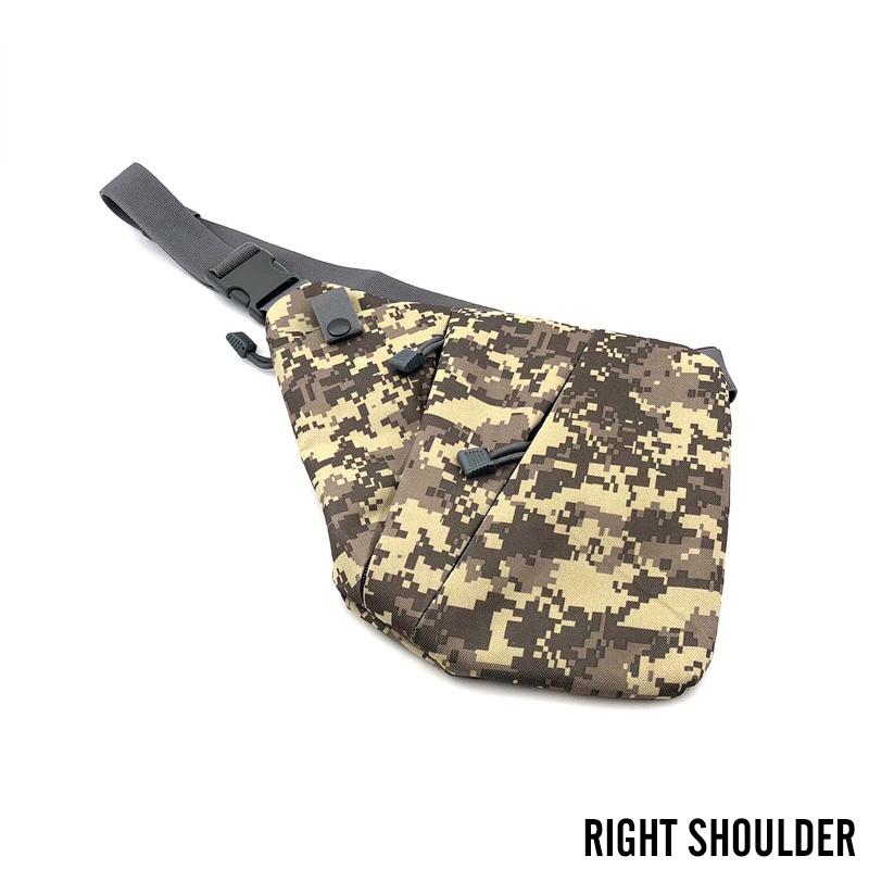 Многофункциональная скрытая тактическая сумка для хранения оружия, кобура, мужская левая и правая нейлоновая сумка на плечо, противоугонная сумка, нагрудная сумка для охоты