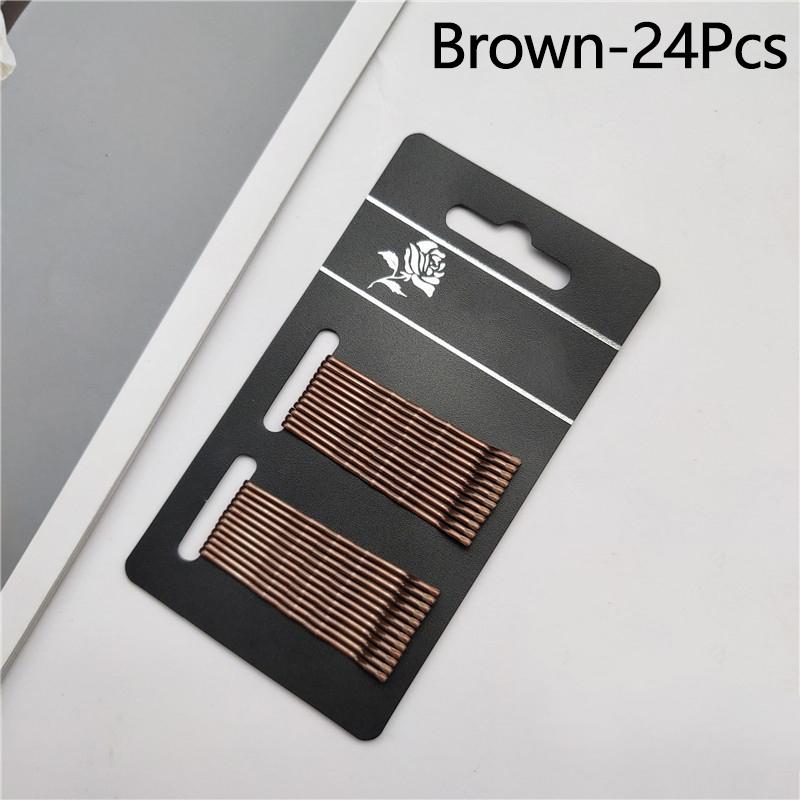 24 шт. женские невидимые заколки для волос украшения для волос заколки для волос вьющиеся волнистые Свадебная вечеринка повседневное использование