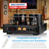 Nobsound 6U1 6A2 ECH81 HiFi Bluetooth Vacuum Tube Power Amplifier COAX OPT Integrated Amplifier USB Player 5.0
