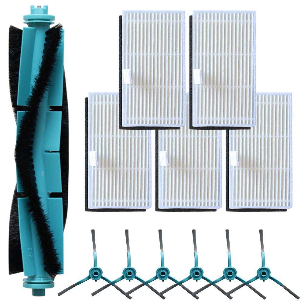 For MEDION X41 SW X42 SW+ MD 12034 Main Side Brush Filter Set Robot Vacuum Cleaner Parts Replacement Accessories Kit