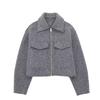 European and American Women's Clothing Street Fashion Soft Tweed Short Jacket