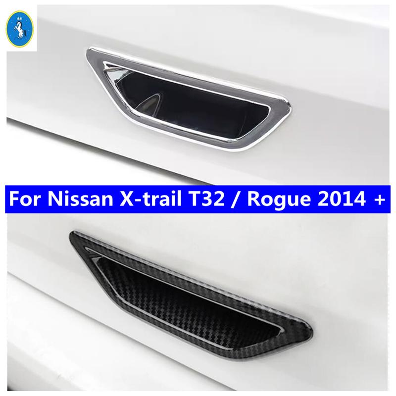 Rear Tail Door Handle Bowl Trim Cover For Nissan X-Trail X Trail Rogue T32 2017 - Car Exterior Accessories
