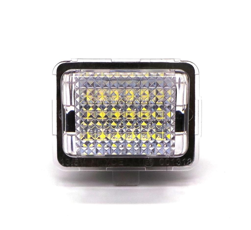Mercedes Lampki Rejestracji Led 2Szt