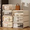 Stackable Underwear Storage Box Plastic Drawer Storage Box Modern Drawer Desk Organizer  Desktop