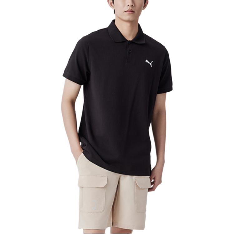PUMA ESS Polo Shirt Men's Black 683486-01