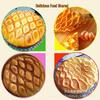 Plastic Dough Lattice Roller Cutter for Cookies, Pizza, Pie Crust, and Cake Molds Baking.