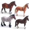 Childrens Pvc Wildlife Horse Figurine With Authentic Design For Playroom Decor