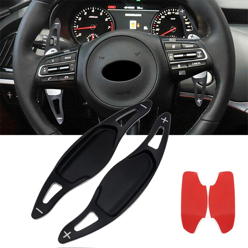 Пара автомобильных рулевых колес, удлинитель рычага переключения передач для Kia Stinger CK K8 2018 2019 2020, детали шасси из алюминиевого сплава с ЧПУ