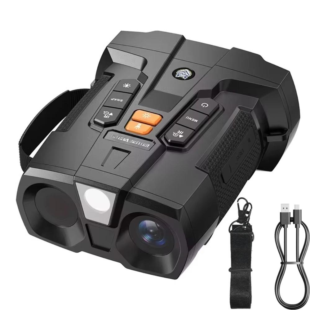 4.5 Inch Big Screen 4K Night Vision Goggles 10x Zoom Infrared Night Vision Telescope Camping