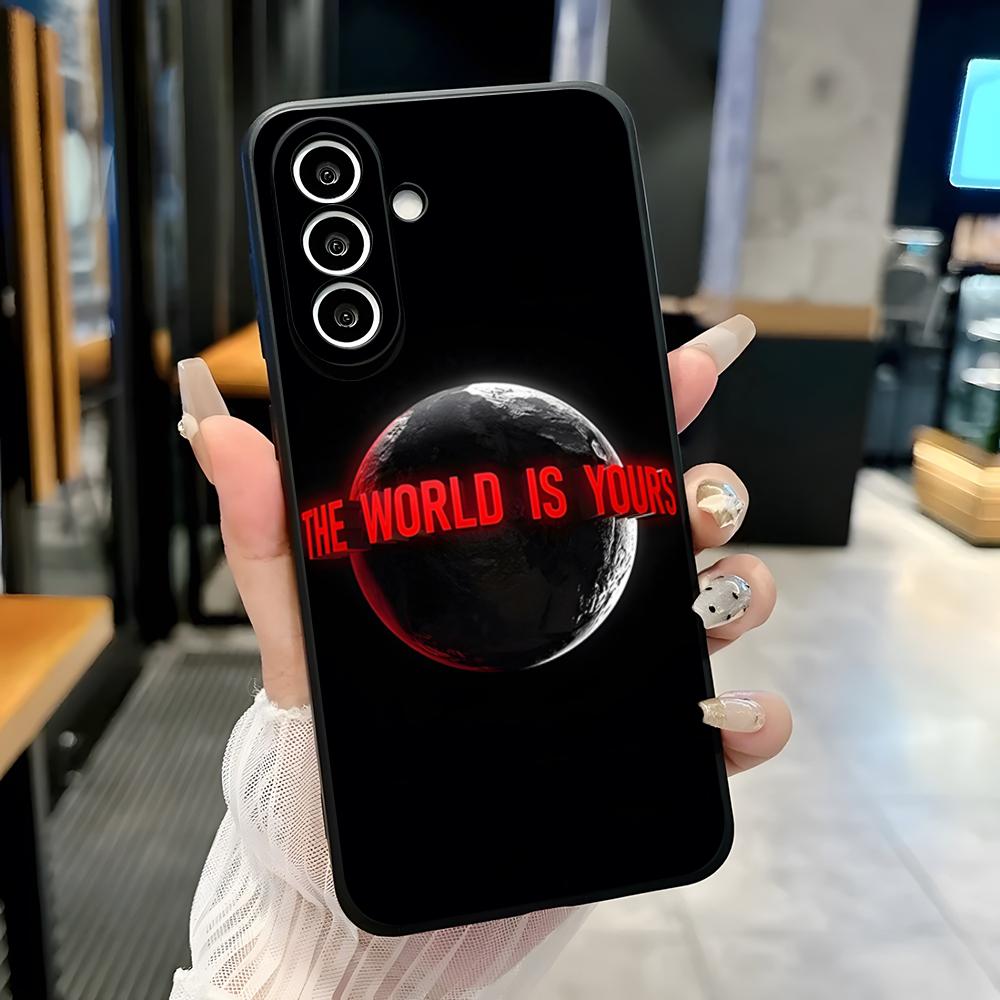 Чехол для телефона Tony Montana из фильма «Лицо со шрамом» для Samsung A25 A13 A33 5G A54 A36 A35 A56 A52 A14 Ударопрочный Мягкий чехол