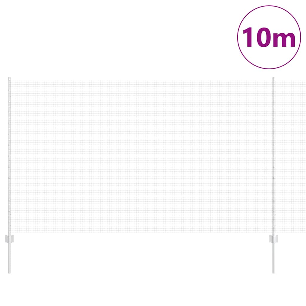 Сварная сетка с столбами 10 x 1,4 м (Ш х В)