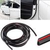 Car Door Edge Protector, 5M Car Edge Trim Seal Protector U-Shaped Car Protective Door Edge Guard Fit Most Cars (Black)