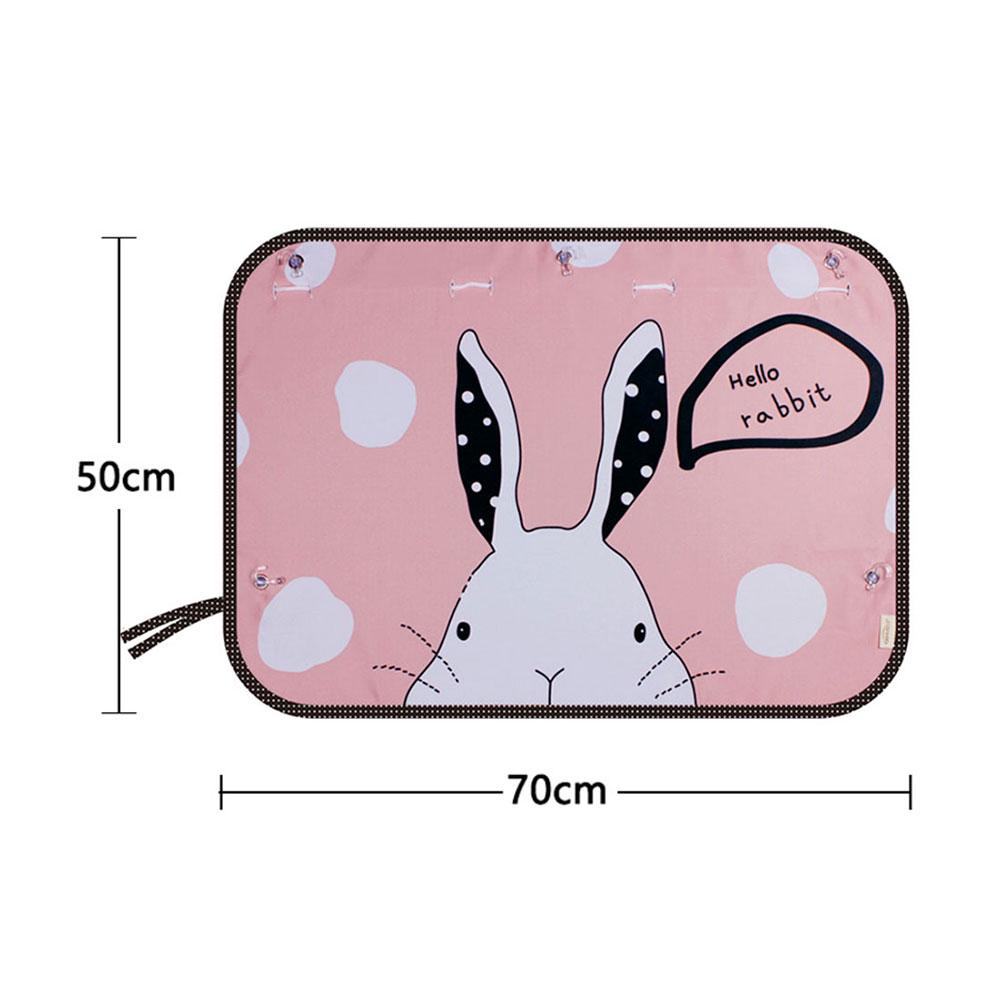 1 шт. Универсальная шторка-накладка на боковое окно автомобиля, шторка, солнцезащитный козырек на окно, защита для детей, милые мультяшные машинки