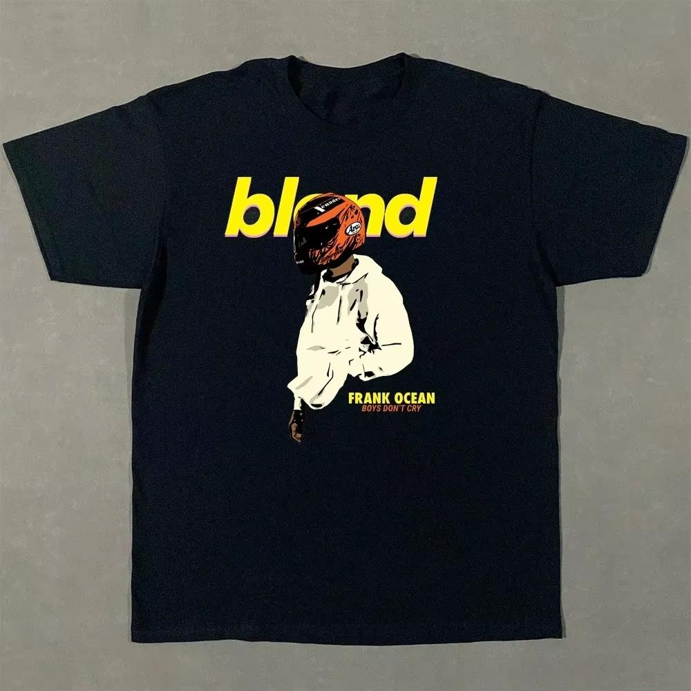 2025 Vintage Frank Ocean Blond T Shirt Men Street Fashion Hip Hop Pop Music Singer R&B T Shirt Women Summer Tees Top
