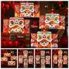 4pcs Cartoon New Year Money Pocket HongBao Money Bags  Wedding Birthday