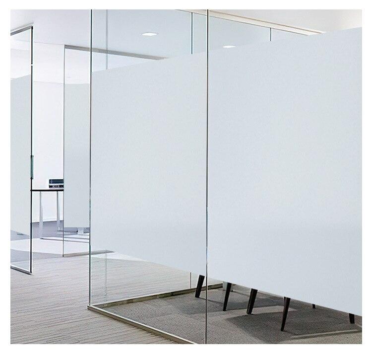 100-50 см защитная пленка для окон, светоотражающая пленка для окон, солнцезащитная матовая пленка для окон, статическая липкая, неклейкая